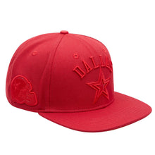 Load image into Gallery viewer, Pro Standard Dallas Cowboys Triple Red Snapback