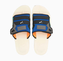 Load image into Gallery viewer, Puma Mirage Mox Sandals - Whisper White-Royal-Black