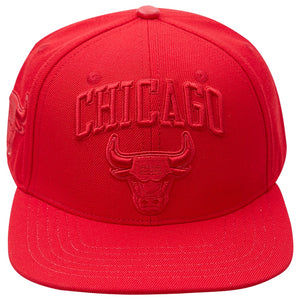 Pro Standard Chicago Bulls Triple Red Snapback