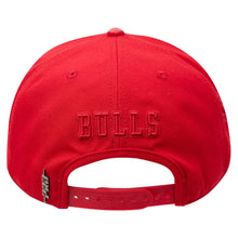 Load image into Gallery viewer, Pro Standard Chicago Bulls Triple Red Snapback