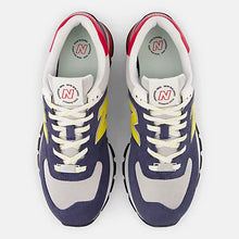 Load image into Gallery viewer, New Balance 574 Rugged - Navy / Yellow / Red